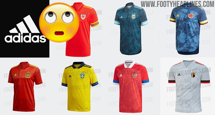 REVEALED: (Almost) All Adidas 2020 Kits Feature Same 'Design ... REVEALED: (Almost) All Adidas 2020 Kits Feature Same 'Design ...